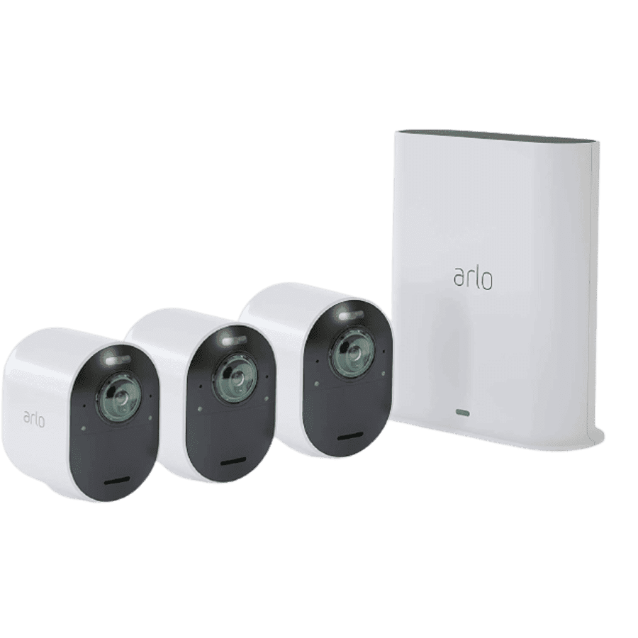 Arlo 4K UHD 3-Camera Wireless System for $306