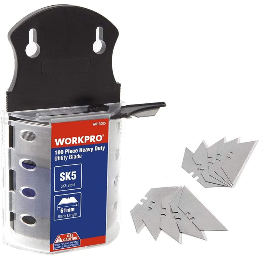 WorkPro Utility Knife Blades 100-pack: $9.49 WorkPro Utility Knife Blades 100-pack: $9.49
