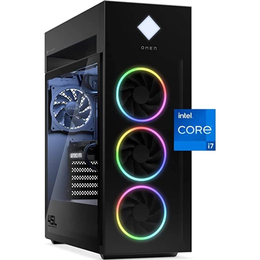 Omen by HP 45L 13th-Gen. i7 Gaming Desktop PC w/ NVIDIA GeForce RTX 4070 (2023) for $2,402