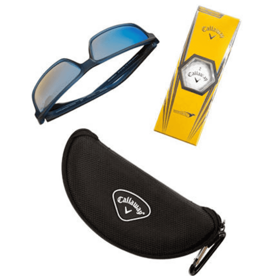 Callaway Polarized Blue Lens Sunglasses w/ Accessories for $25 for members Callaway Polarized Blue Lens Sunglasses w/ Accessories for $25 for members