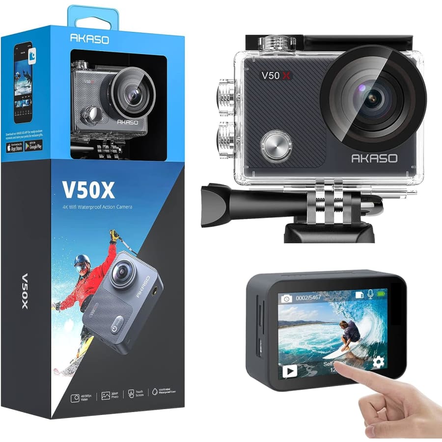 Akaso V50X 4K WiFi Action Camera for $100