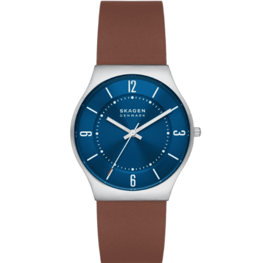 Skagen Grenen Three-Hand Date Watch for $30 at checkout Skagen Grenen Three-Hand Date Watch for $30 at checkout