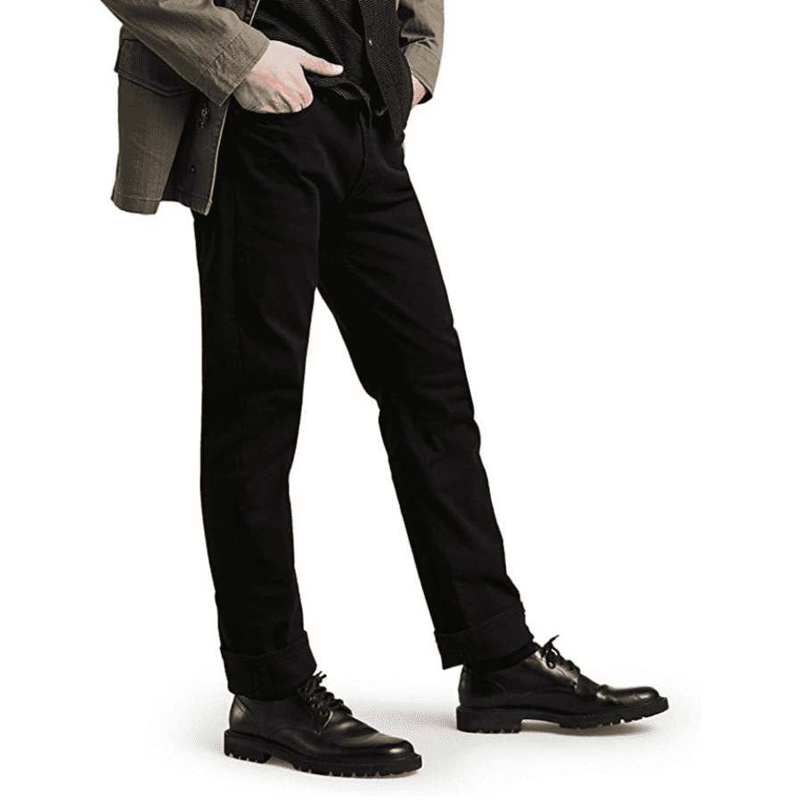 Levi's Men's 513 Slim Straight Fit Stretch Jeans for $17