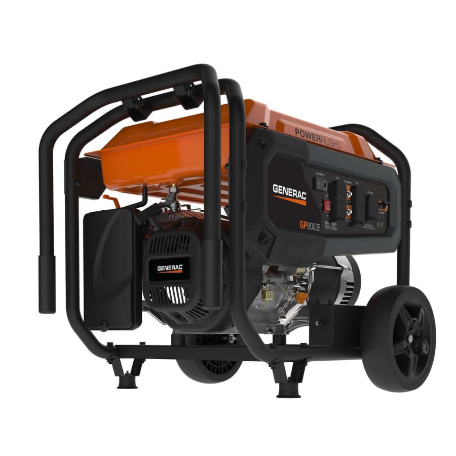 Generac GP Series GP8000E 8,000W Portable Gas Generator for $990 Generac GP Series GP8000E 8,000W Portable Gas Generator for $990