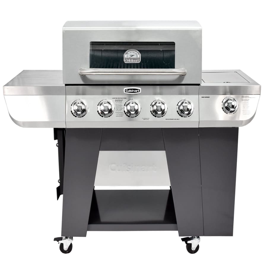 Cuisinart 3-in-1 5-Burner Stainless Steel Propane Gas Grill for $346 Cuisinart 3-in-1 5-Burner Stainless Steel Propane Gas Grill for $346