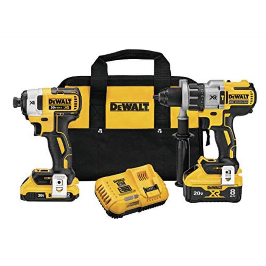 DEWALT 20V Max XR Cordless Power Tool Combo Kit w/ Soft Case for $399