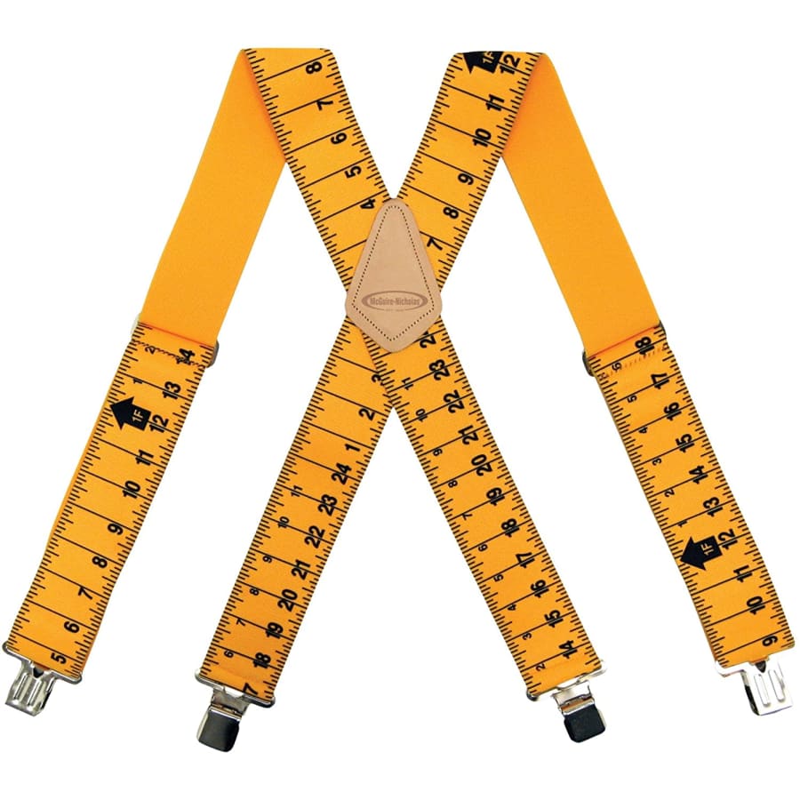 McGuire-Nichola 2" Wide Ruler Suspenders for $23