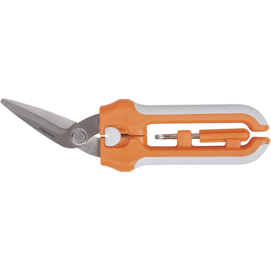 Fiskars Package Opener w/ Snap-In Screwdriver for $11