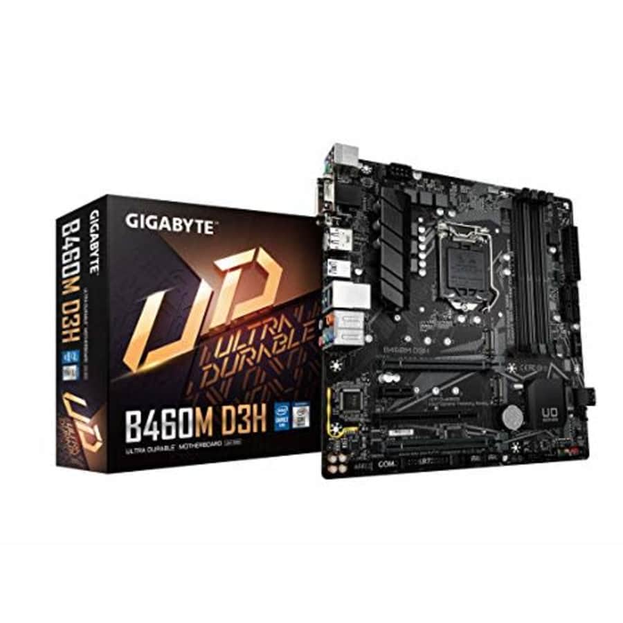 GIGABYTE B460M D3H (LGA1200/Intel/B460/Micro ATX/Dual M.2/SATA 6Gb/s,/USB 3.2 Gen for $149 GIGABYTE B460M D3H (LGA1200/Intel/B460/Micro ATX/Dual M.2/SATA 6Gb/s,/USB 3.2 Gen for $149