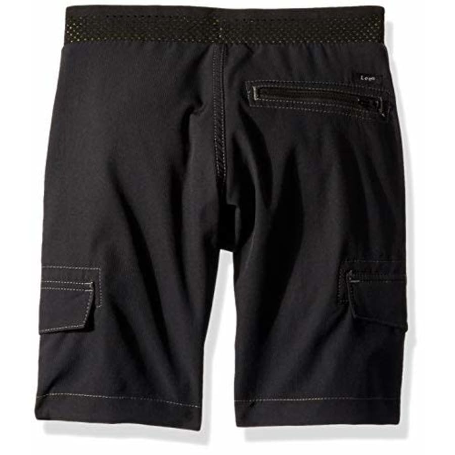 Lee Jeans Lee Big Boy Proof Pull-On Varsity Cargo Short, Onyx, 18 Husky for $54