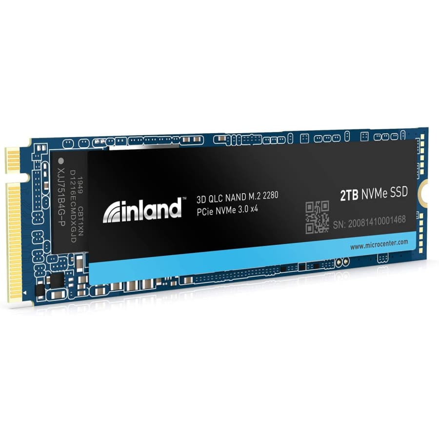 Inland Platinum 2TB NVMe PCIe M.2 SSD for $190