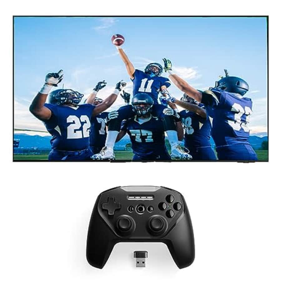 SAMSUNG QN65S95CAFXZA 65 Inch Ultra Slim 4K Quantum HDR OLED Smart TV with a Stratus-Duo Controller for $1,998