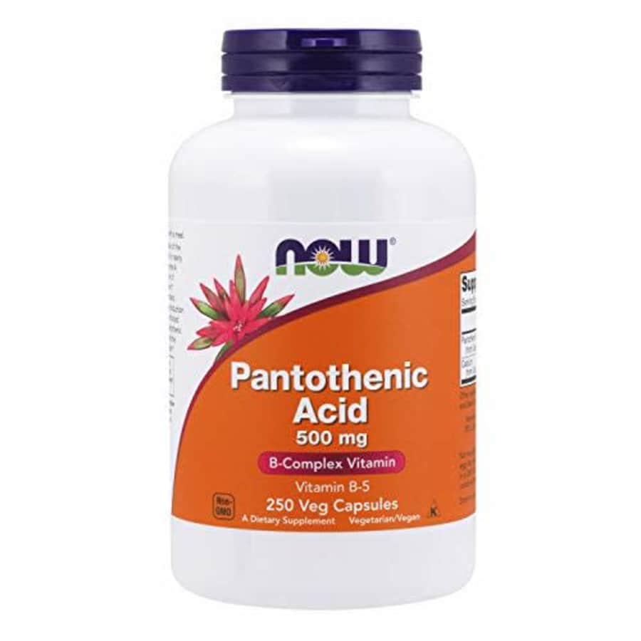 Now Foods NOW Supplements, Pantothenic Acid (Vitamin B-5) 500 mg, B-Complex Vitamin, 250 Capsules for $16 Now Foods NOW Supplements, Pantothenic Acid (Vitamin B-5) 500 mg, B-Complex Vitamin, 250 Capsules for $16