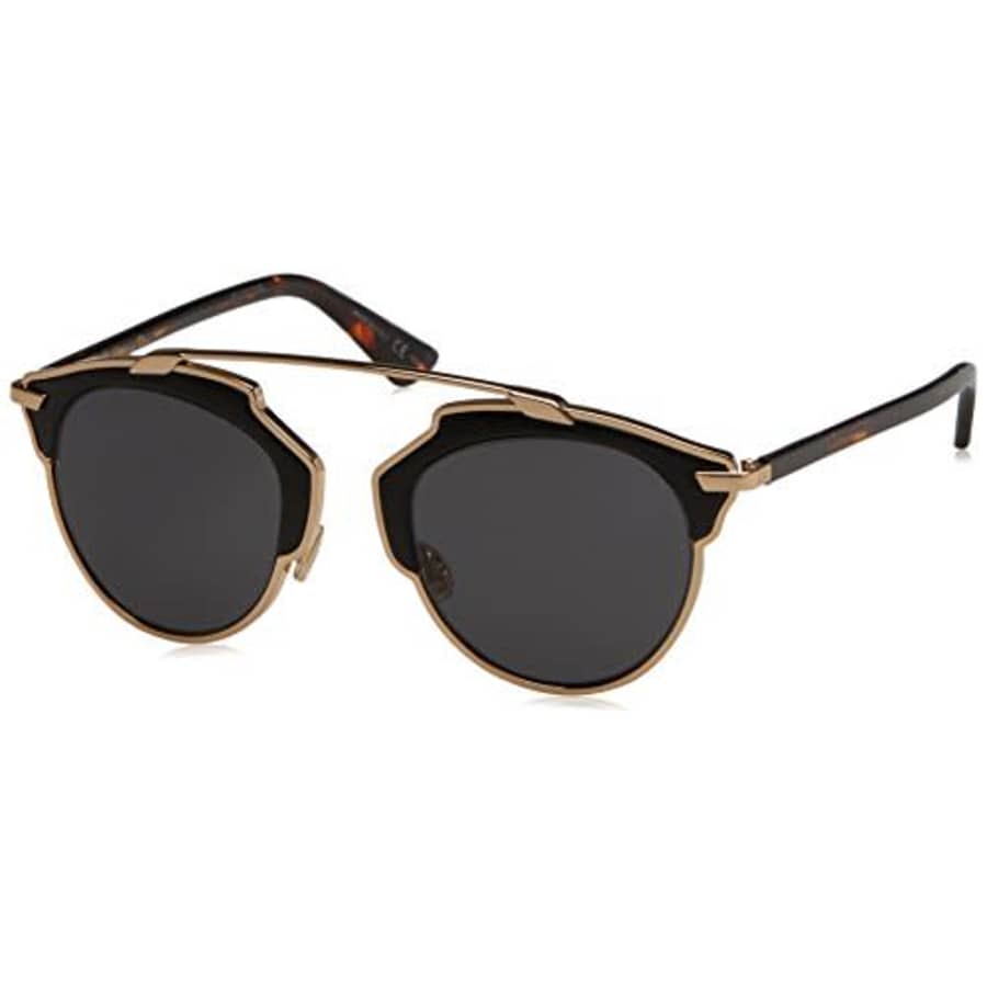 Christian Dior Dior Women CD SO REAL/S Gold/Grey Sunglasses 48mm for $450