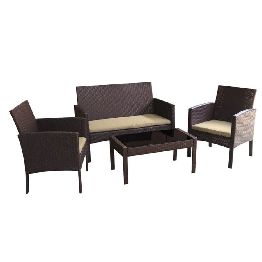 Lark Manor Hogans 4-Person Seating Group for $180