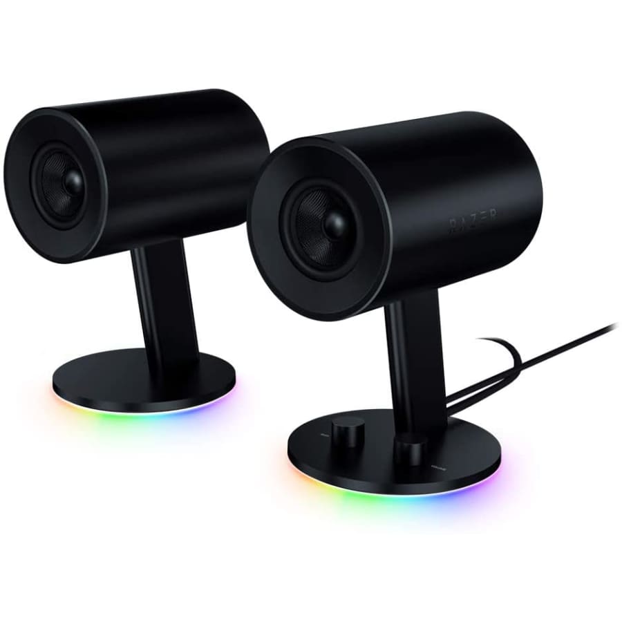 Razer Nommo Chroma 2.0 Gaming Speakers for $140 Razer Nommo Chroma 2.0 Gaming Speakers for $140