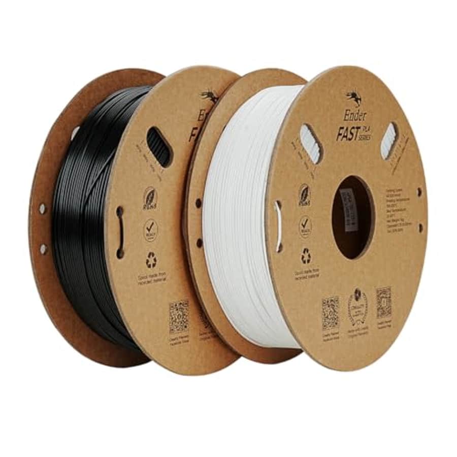 Creality 3D Printer Filament for Ender3 V3 KE/SE, Ender Fast PLA Filament 1.75mm Bundle 2kg,High for $36 Creality 3D Printer Filament for Ender3 V3 KE/SE, Ender Fast PLA Filament 1.75mm Bundle 2kg,High for $36