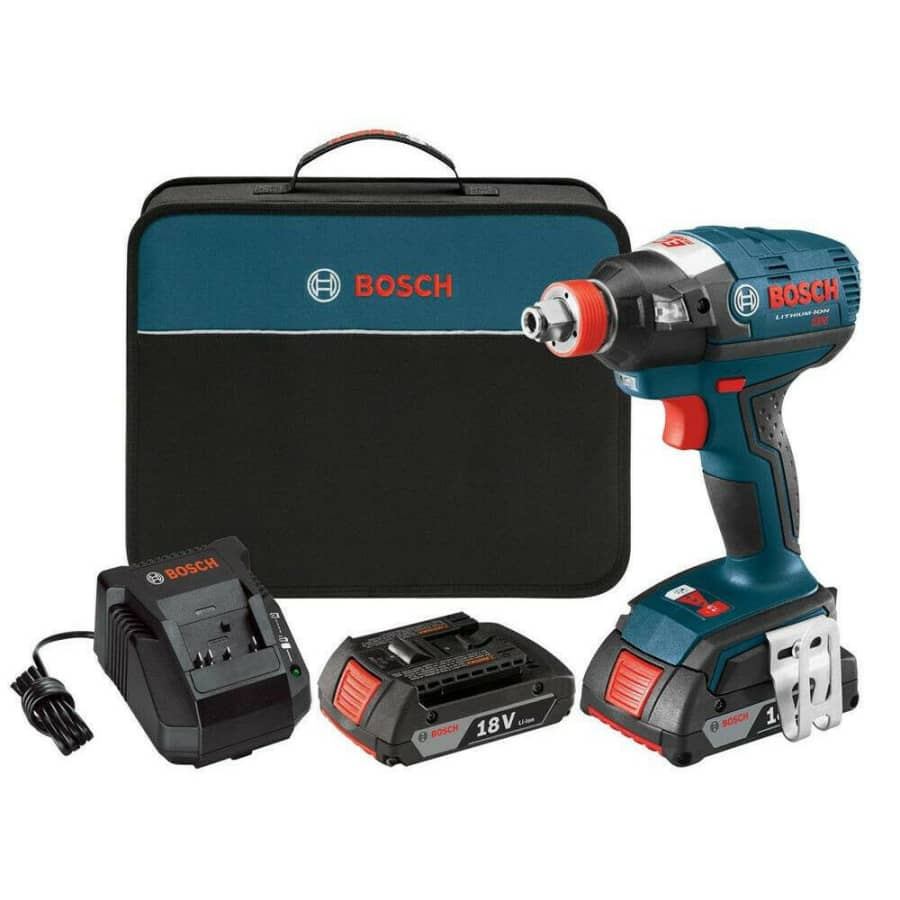 Bosch 18V Li-Ion Socket Ready Impact Driver Kit for $136
