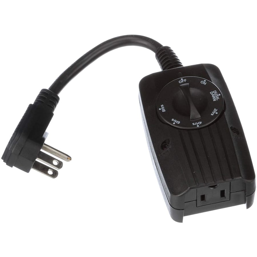 Woods Outdoor 24 Hour Dusk Until Dawn Outlet with Photocell Light Sensor for $11 Woods Outdoor 24 Hour Dusk Until Dawn Outlet with Photocell Light Sensor for $11