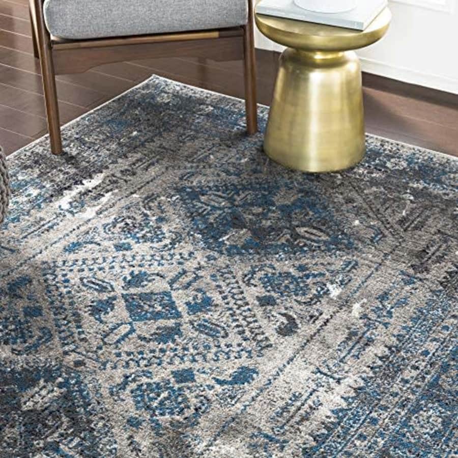Artistic Weavers Desta Area Rug, 7'10" x 10'2", Blue/Grey for $240 Artistic Weavers Desta Area Rug, 7'10" x 10'2", Blue/Grey for $240
