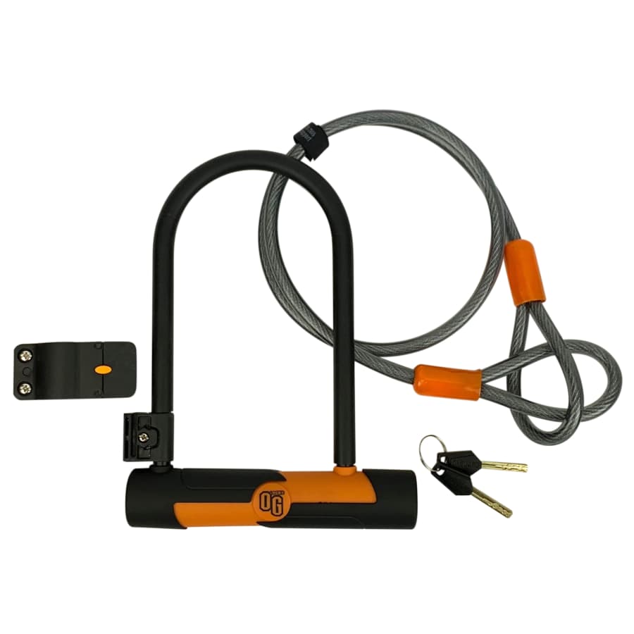 OnGuard OG Series Double Team Bicycle U-Lock w/ 4-Foot Cable for $16 OnGuard OG Series Double Team Bicycle U-Lock w/ 4-Foot Cable for $16