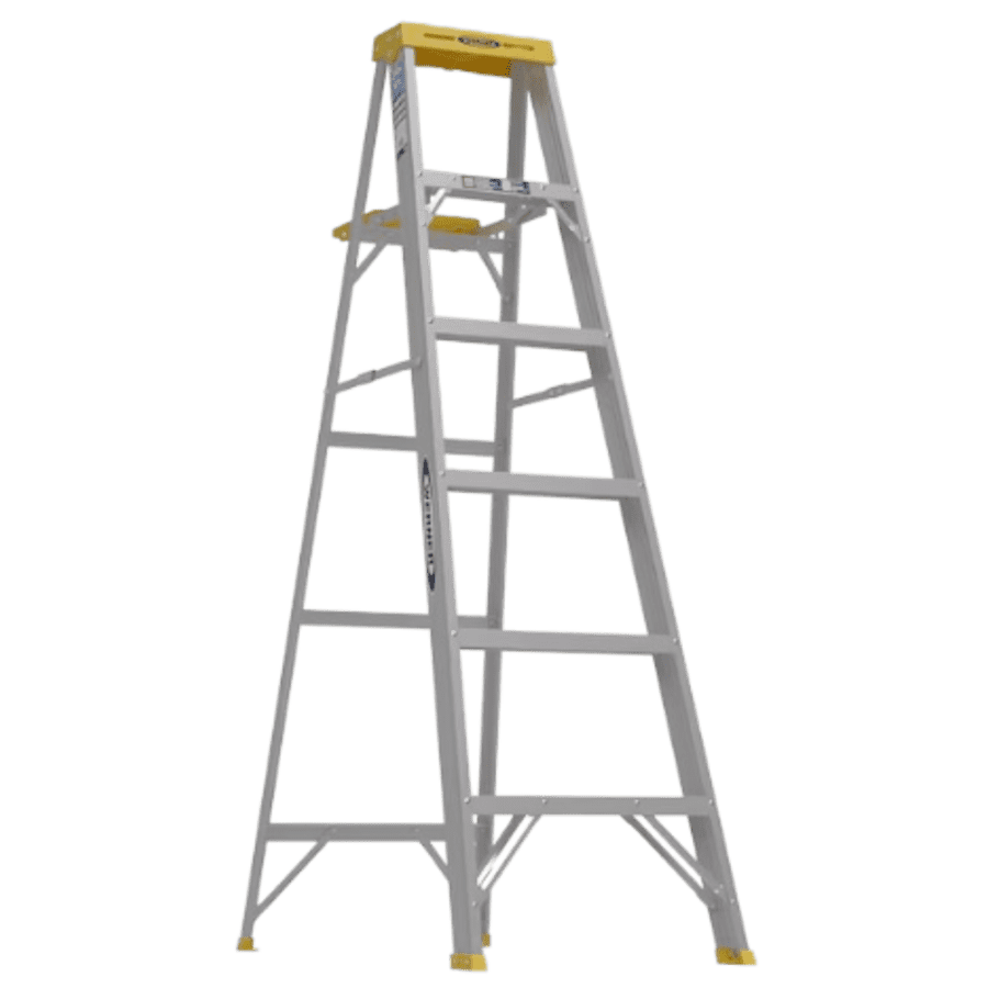 Werner 6-Foot Aluminum 250-lb. Folding Step Ladder for $70