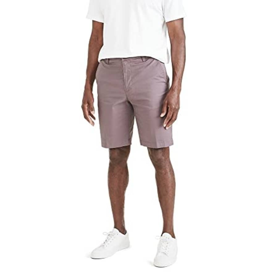 Dockers Men's Ultimate Straight Fit Supreme Flex Shorts (Standard and Big & Tall), (New) Sparrow for $15