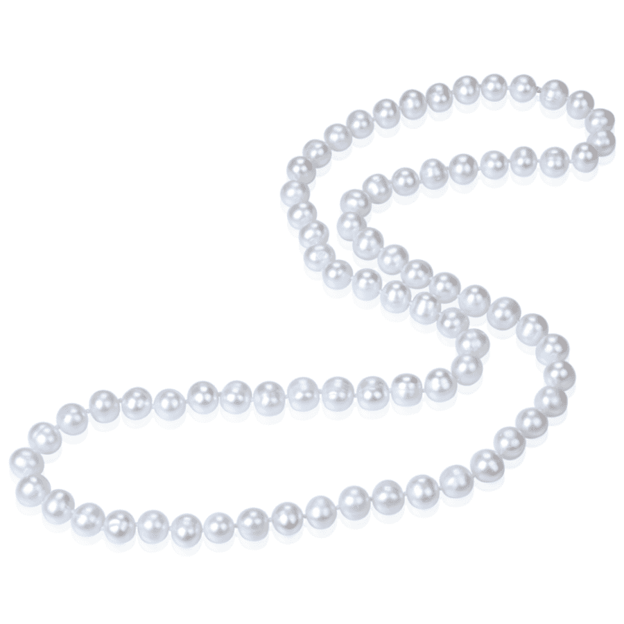 34" AAA Freshwater Pearl Strand Opera Necklace for $55