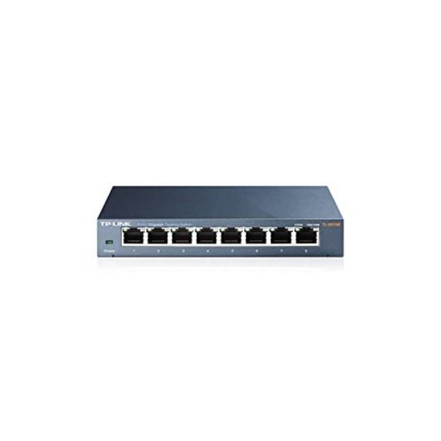 TP-Link 8-Port Gigabit Ethernet Switch for $21