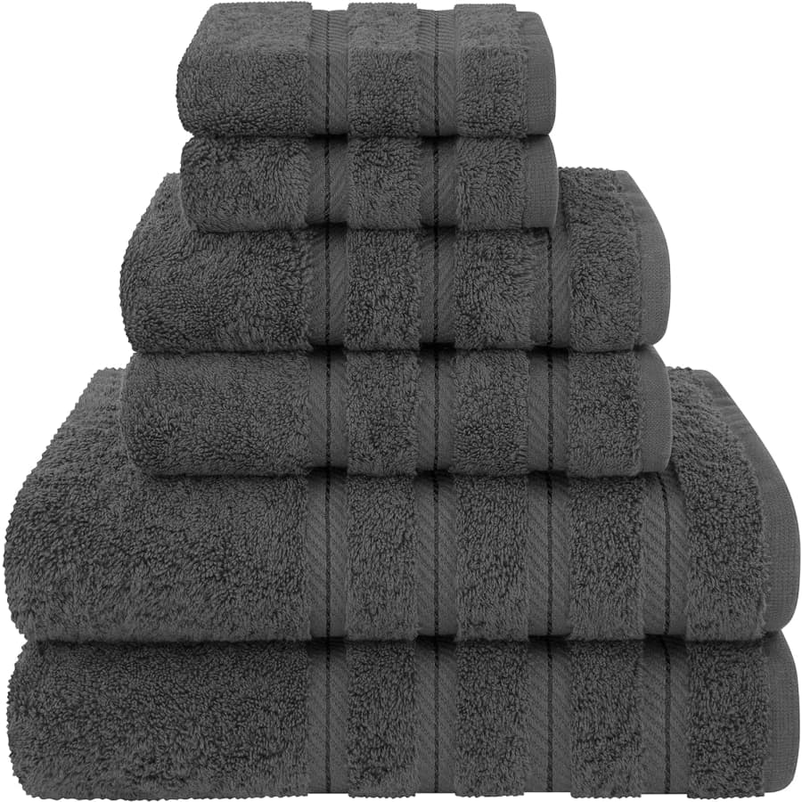 American Soft Linen Luxury 6-Piece Towel Set for $32 American Soft Linen Luxury 6-Piece Towel Set for $32