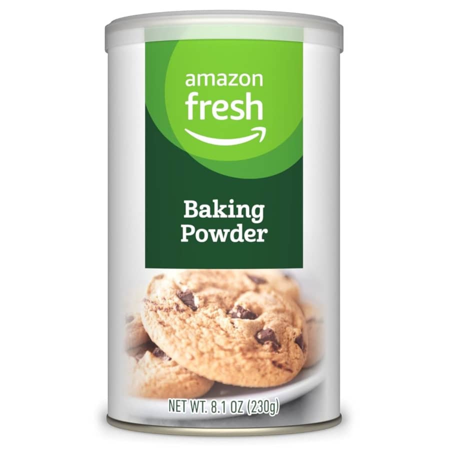 Amazon Fresh Baking Powder 8-oz. Tub for $3