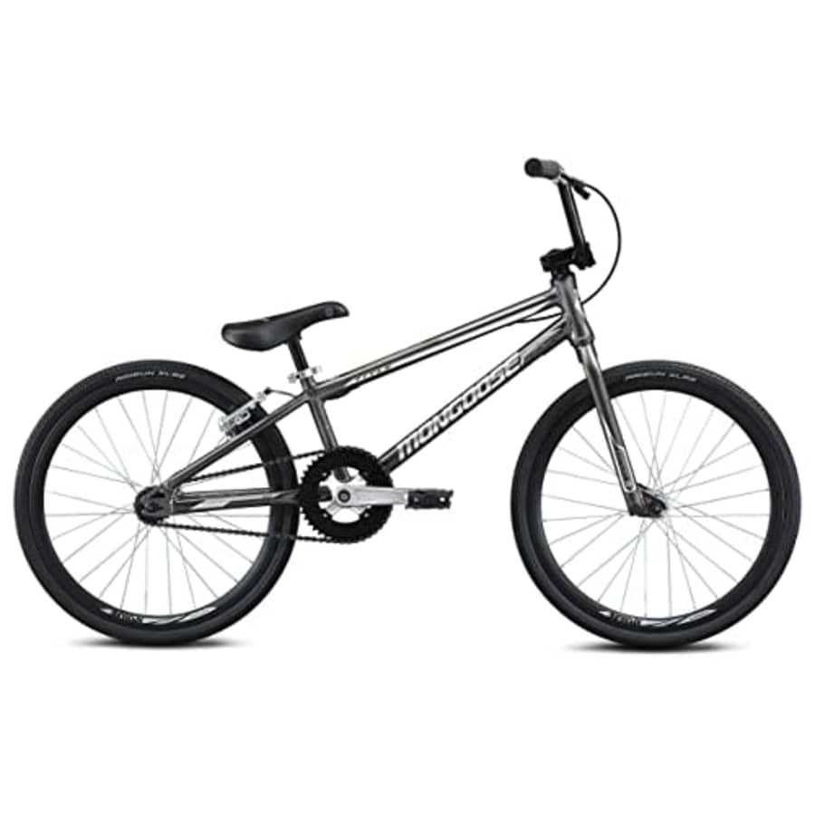 Mongoose Title Expert BMX Race Bike, 20-inch Wheels, Beginner Riders, Lightweight Tectonic T1 for $380
