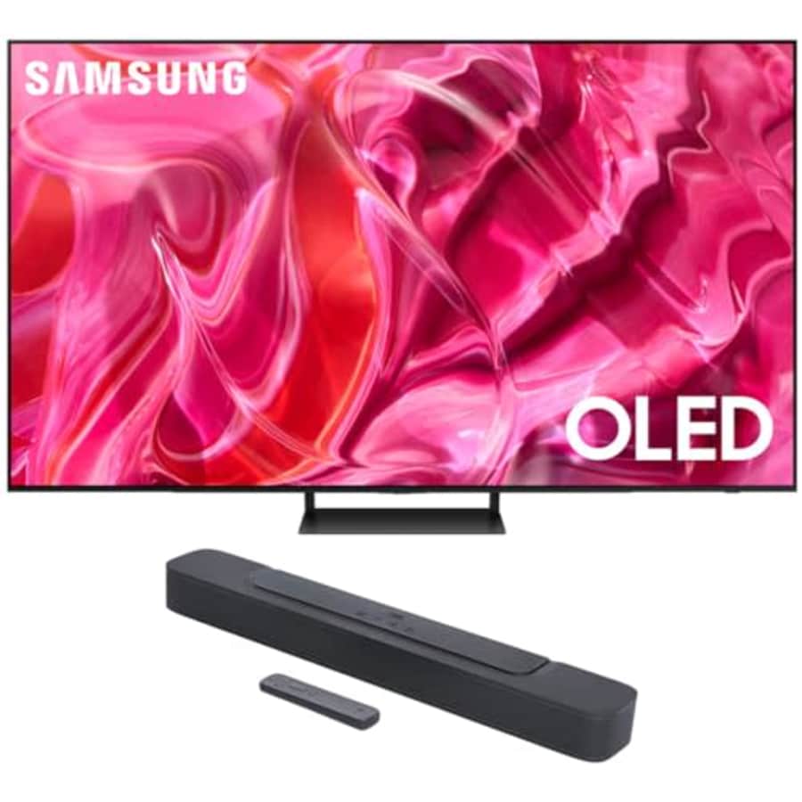 SAMSUNG QN65S90CAFXZA 65 Inch 4K OLED Smart TV with AI Upscaling and a JBL BAR-2-0-ALL-IN-ONE-MK2 for $1,778 SAMSUNG QN65S90CAFXZA 65 Inch 4K OLED Smart TV with AI Upscaling and a JBL BAR-2-0-ALL-IN-ONE-MK2 for $1,778