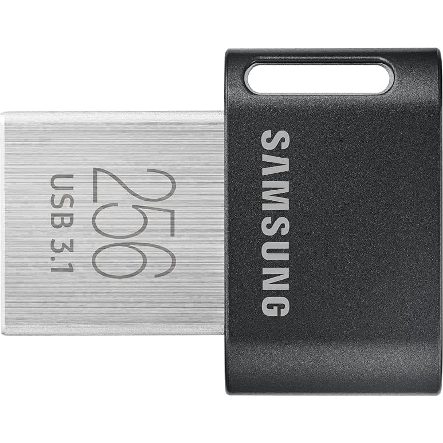 Samsung FIT Plus 256GB USB 3.1 Flash Drive: $19.99