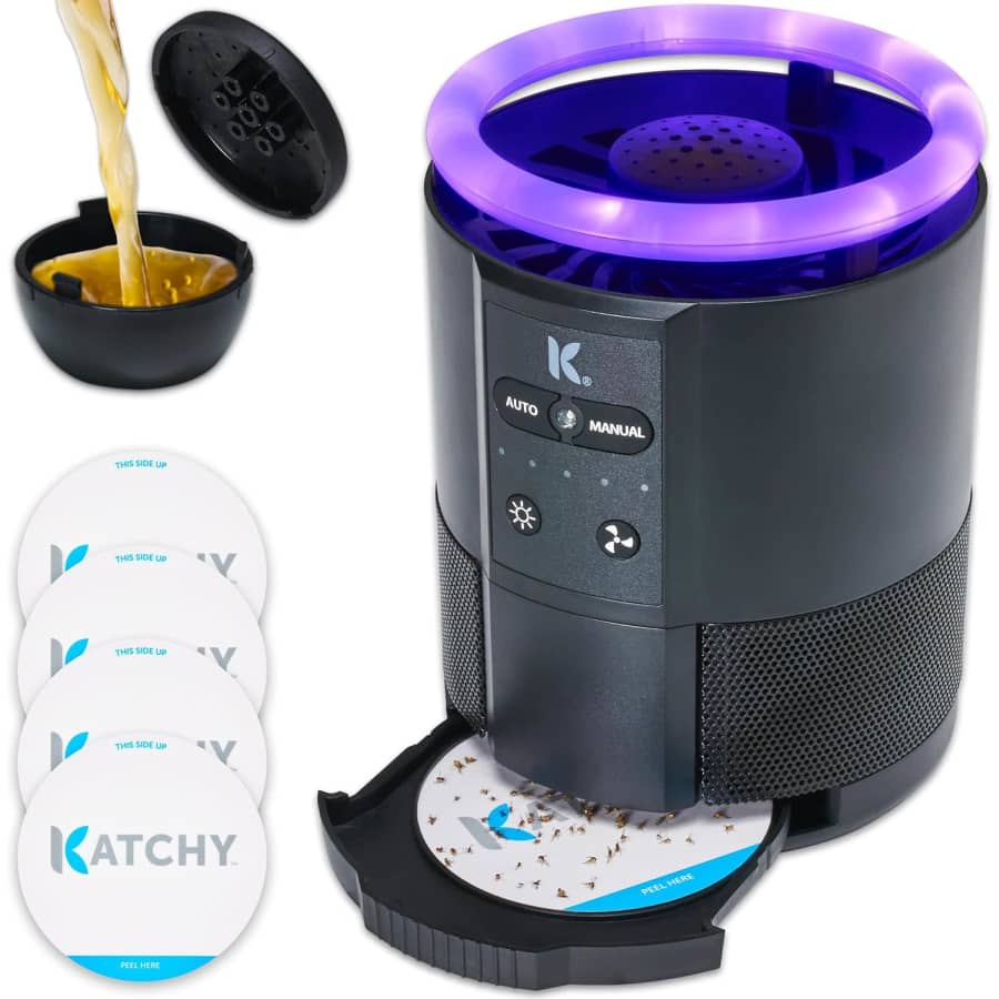 Katchy Indoor Fruit Fly Trap & Mosquito Killer for $37 w/ Prime