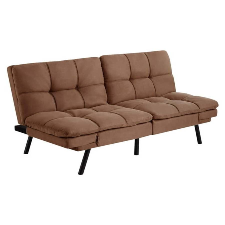 Mainstays Memory Foam Futon for $120 Mainstays Memory Foam Futon for $120