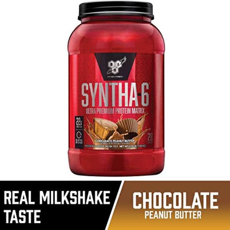 BSN SYNTHA-6 Protein Powder, Whey Protein, Micellar Casein, Milk Protein Isolate, Flavor: Chocolate for $30