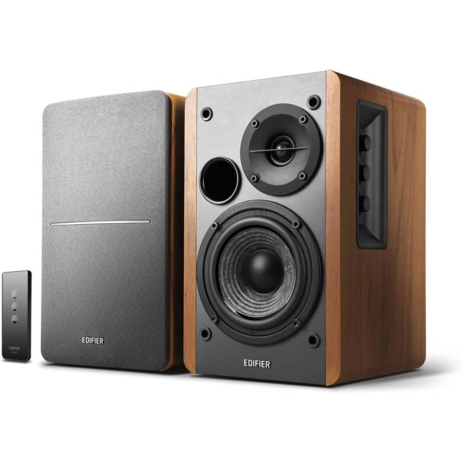 Certified Refurbished Edifier 42W 2.0 Powered Bookshelf Speakers: $80 Certified Refurbished Edifier 42W 2.0 Powered Bookshelf Speakers: $80