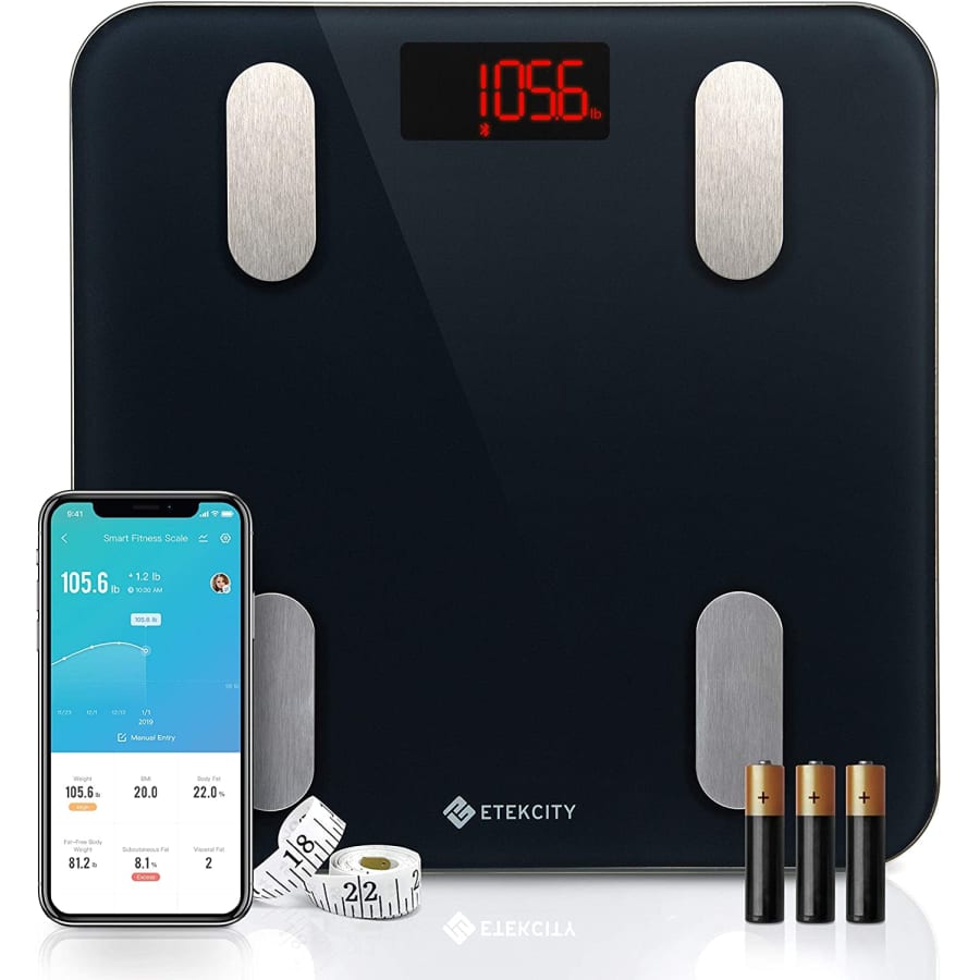 Etekcity Smart Bluetooth Digital Body Fat Scale for $25