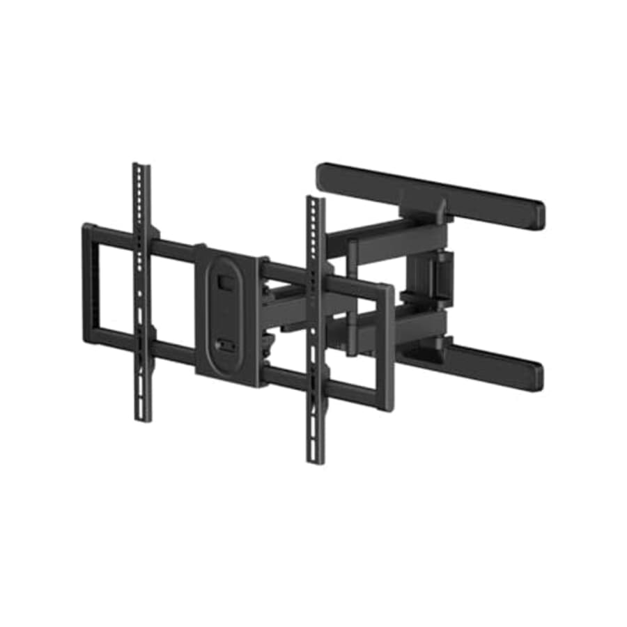 Monoprice Essential Full Motion TV Wall Mount Bracket Low Profile for 37" to 80" TVs up to 99lbs, for $56 Monoprice Essential Full Motion TV Wall Mount Bracket Low Profile for 37" to 80" TVs up to 99lbs, for $56