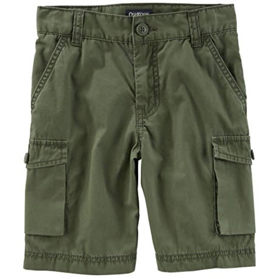 OshKosh B'Gosh Boys' Woven Short 31971012, Green (300), 6 for $28