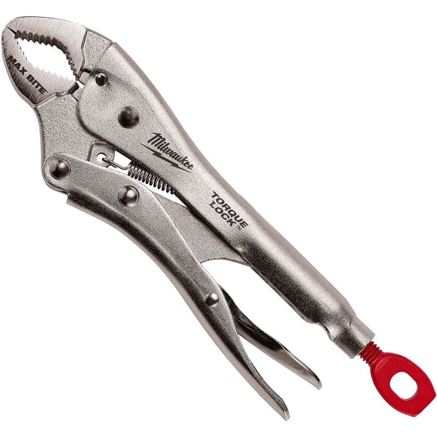 Milwaukee Torque Lock Maxbite 7" Curved Locking Pliers for $10 Milwaukee Torque Lock Maxbite 7" Curved Locking Pliers for $10