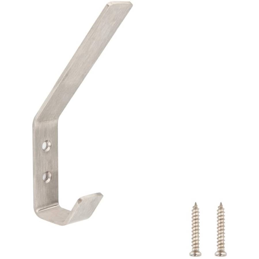 Amazon Basics Wall Mounted Coat Hooks 5-Pack for $9