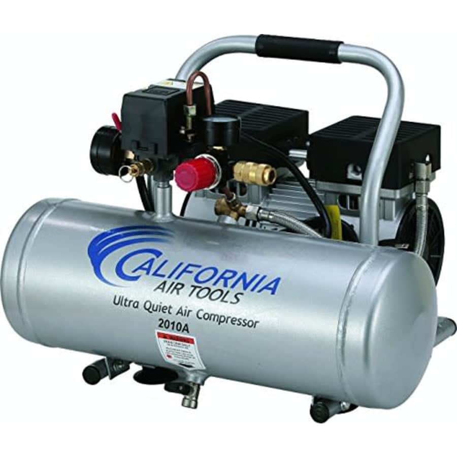California Air Tools 2010A Ultra Quiet and Oil-Free 1.0 HP 2.0-Gallon Aluminum Tank Air for $231 California Air Tools 2010A Ultra Quiet and Oil-Free 1.0 HP 2.0-Gallon Aluminum Tank Air for $231