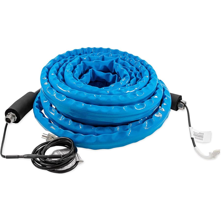 Camco Taste Pure 50-Foot Heated Drinking Water Hose w/ Thermostat for $156