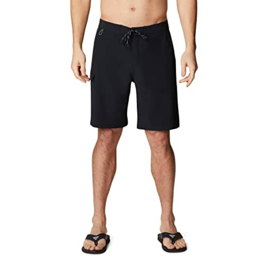 Columbia Men's Terminal Tackle Board Short, Black/Gulf Stream, 44 for $45 Columbia Men's Terminal Tackle Board Short, Black/Gulf Stream, 44 for $45