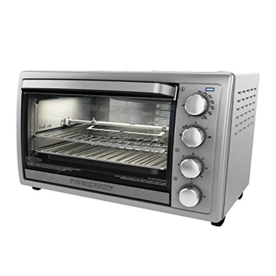 Black+Decker WCR-076 Rotisserie Toaster Oven, 9X13, Stainless Steel for $120