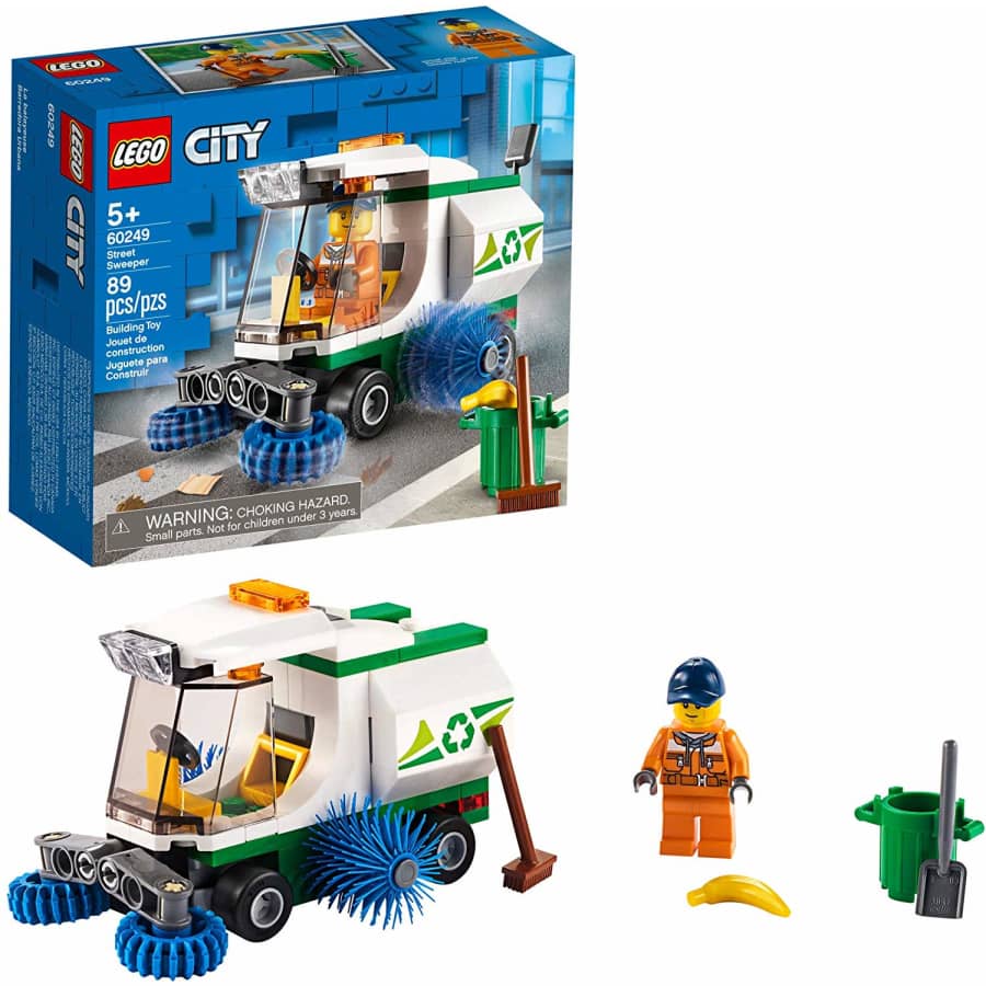 LEGO City Street Sweeper Building Set for $8