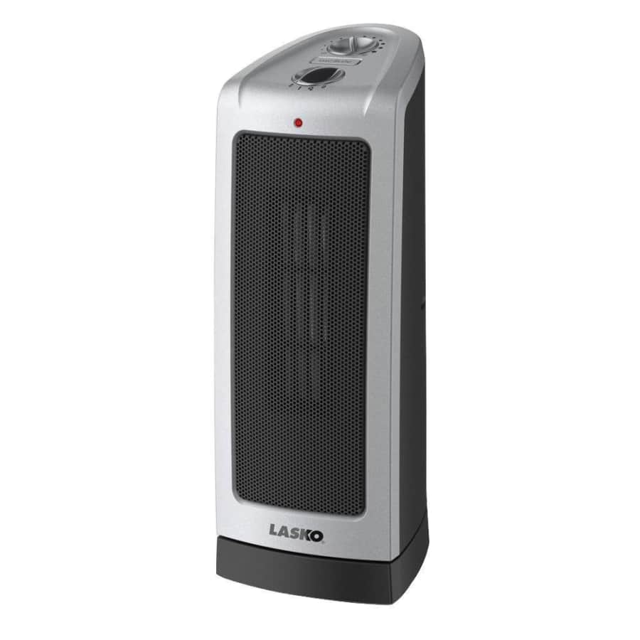 Lasko 1,500W Electric Oscillating Ceramic Tower Space Heater for $39