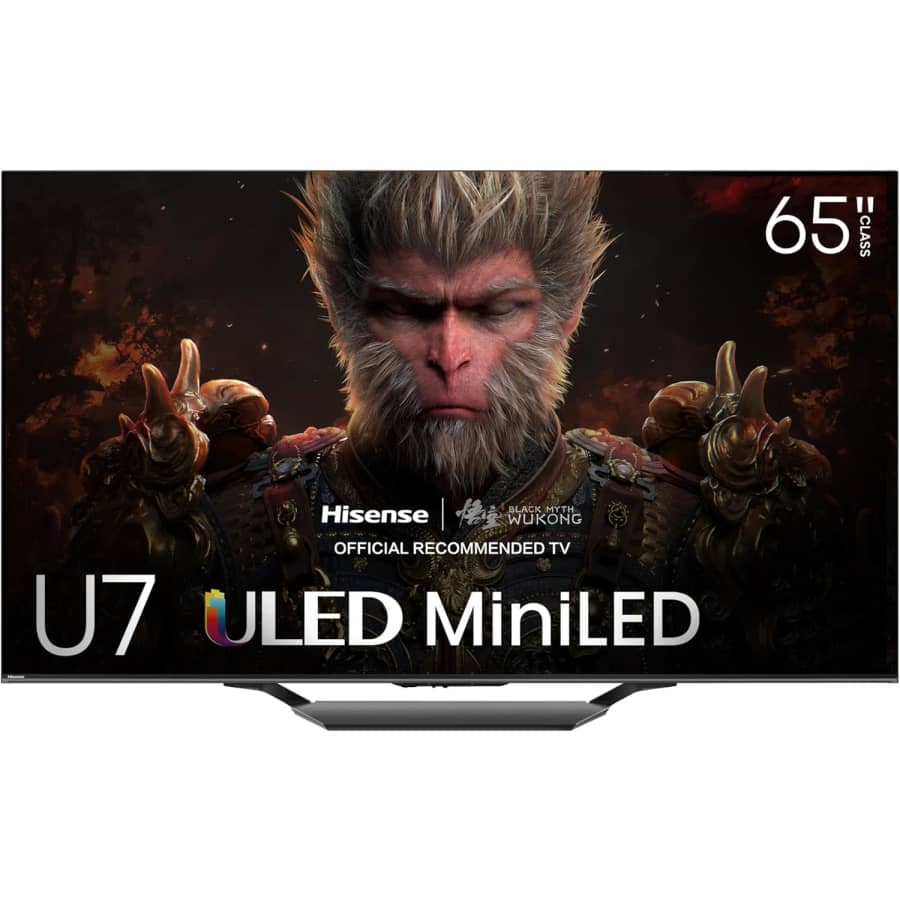 Hisense U7 Series 65U7K 65" 4K HDR 144Hz ULED UHD Smart TV for $748 w/ Prime